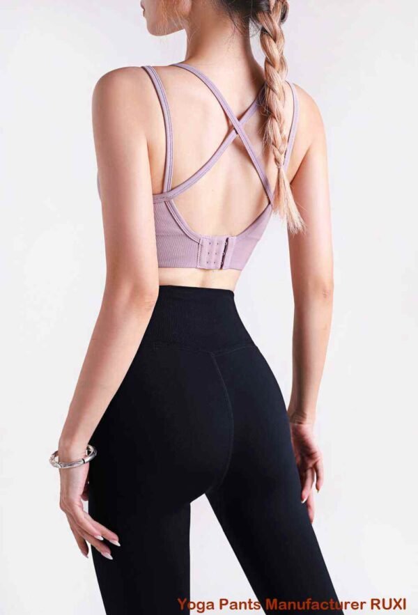 Black Halter Sports Bra for Ultimate Comfort Ruxi ng1681
