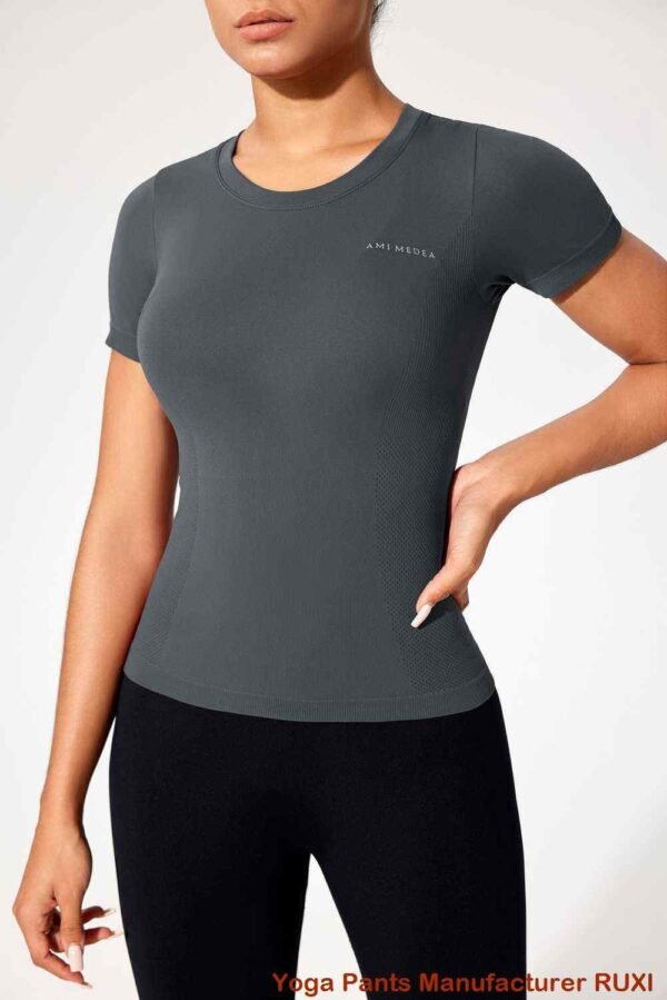 Comfort Fit Black Yoga Trousers for Women Ruxi ng667