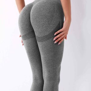 Crossover Waist Black Leggings for Women Ruxi ng687