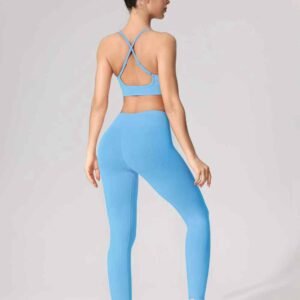 Grey Flare Leggings Comfortable Stretchy Fit Ruxi ng376