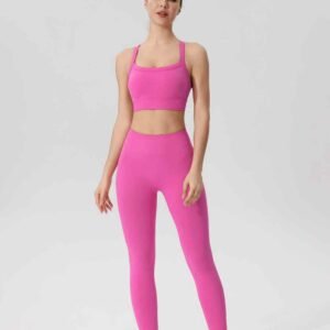 Fold Over Flare Yoga Pants Ruxi ng788