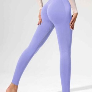 V Back High Waist Leggings for Women Ruxi ng477