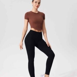 Navy Blue Yoga Leggings for Women Ruxi ng747