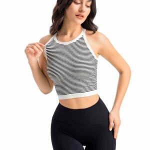 Simple Black Sports Bra Ruxi ng1672