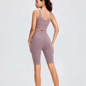 Womens Adjustable Side Tie Yoga Shorts Ruxi ng1204