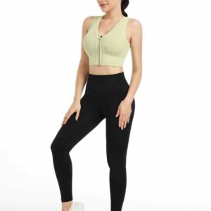 Tie Back Sports Bra for Women Adjustable Activewear Ruxi