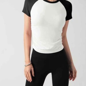 Turtleneck Sports Bra Seamless High Neck Yoga Top Ruxi