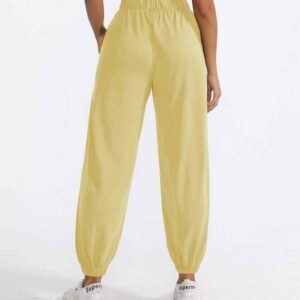 Bright Yellow Flare Leggings Ruxi ng858