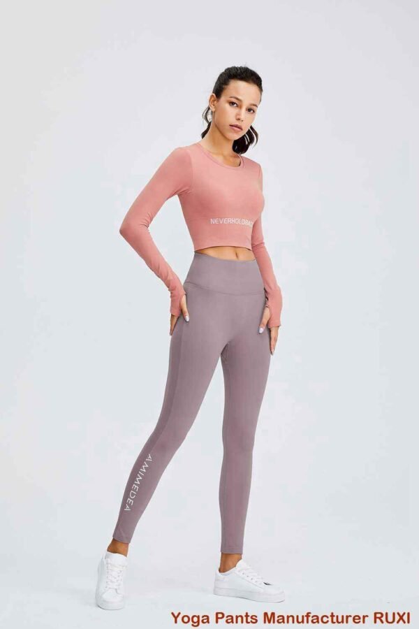 Sunny Yellow Yoga Leggings for Active Comfort Ruxi ng1157