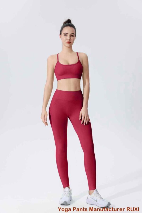 High Waist Yoga Capri Leggings for Women Ruxi ng336