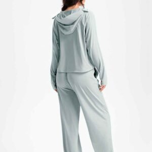 Yoga Pants with Fold Down Waist for Comfort Ruxi ng1282